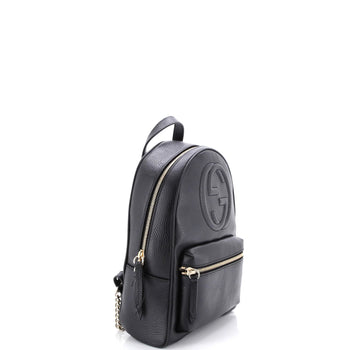 Gucci Soho Chain Backpack Leather