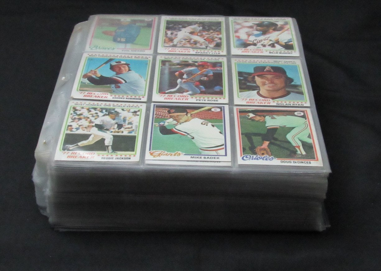 1978 Topps Baseball Complete Set (726) Murray Rc,