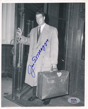 Joe Dimaggio Hof Signed/Autographed 1949 7X9