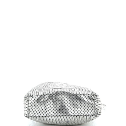 Chanel Rodeo Drive Hobo Perforated Leather Medium