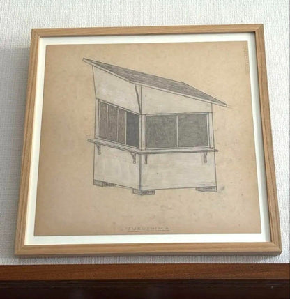 Philippe Weisbecker Original Drawing "Fukushima" Signed Unique Artwork 2021