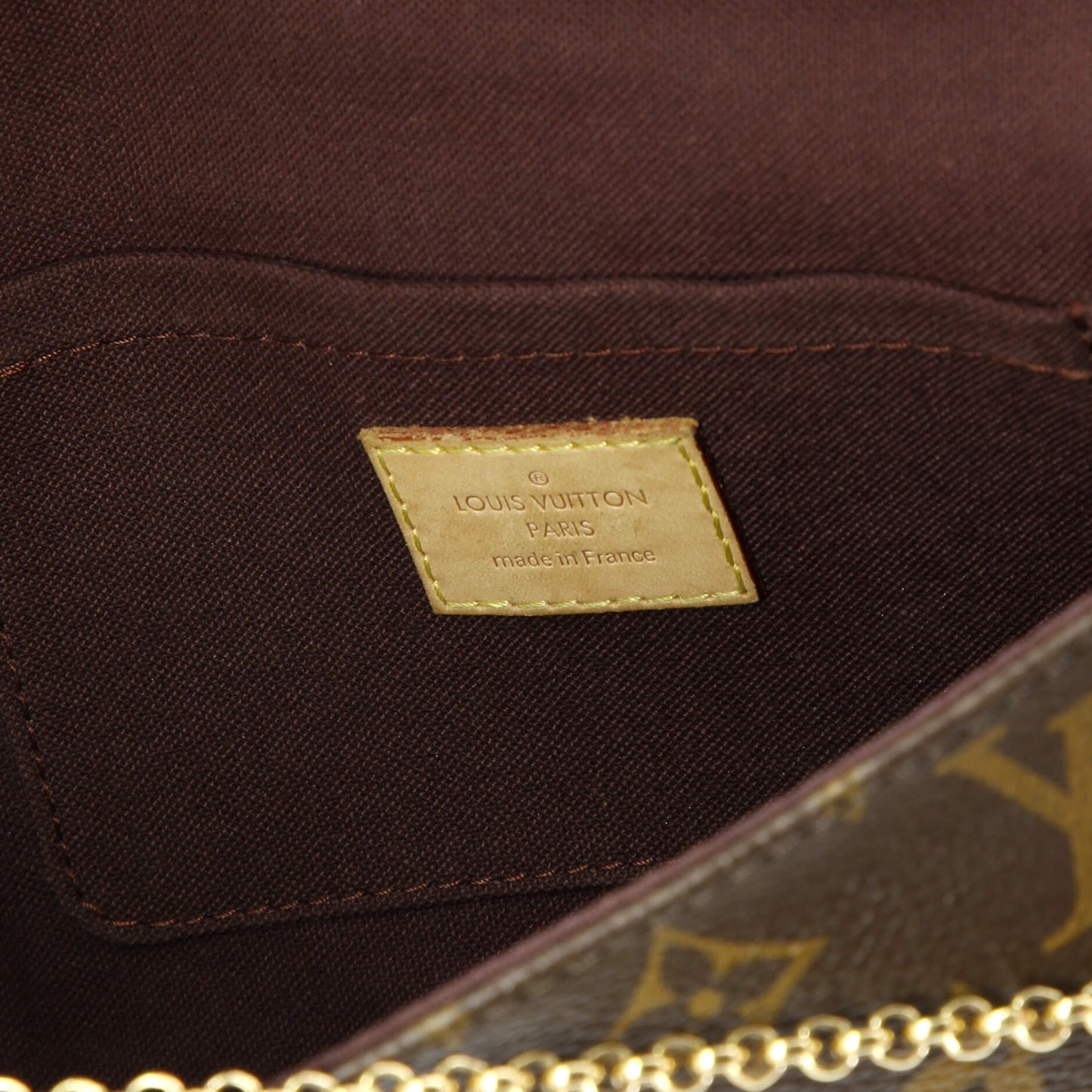 Louis Vuitton Favorite Handbag Monogram Canvas Mm