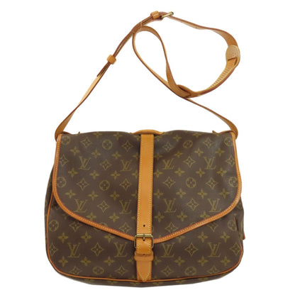 canvas LOUIS VUITTON M42254 Samuel 35 Shoulder Bag Monogram