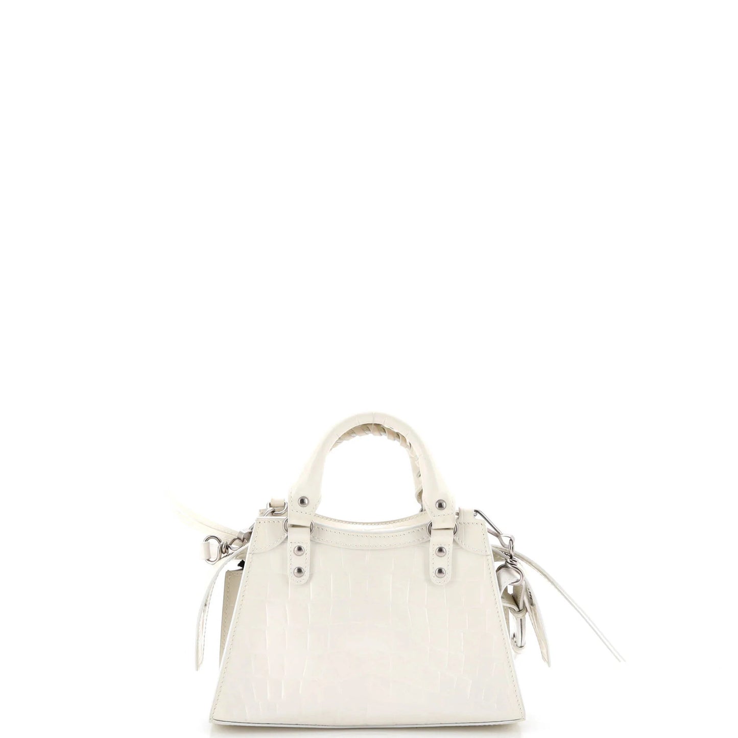 Balenciaga Neo Classic City Bag Crocodile Embossed Leather Mini