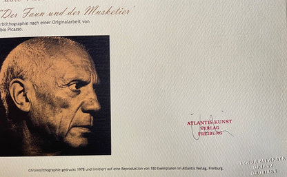 Pablo Picasso Lithograph Coa Signed Numbered Limited