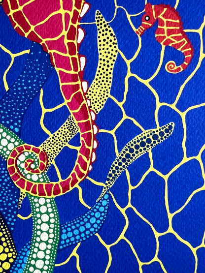 Yayoi Kusama Lithograph Mori Museum Coa Hand Numbered 200 Exe