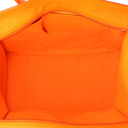 Celine Luggage Bag Grainy Leather Mini