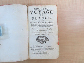 Piganiol De La Force Nouveau Voyage De France 1740 2 Vols Maps Powerscourt