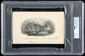 Theodore Teddy Roosevelt Signed/Auto 4