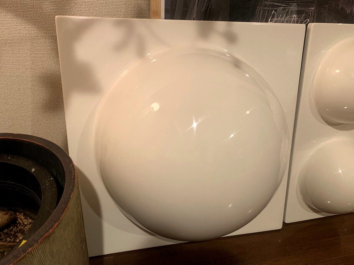 Verner Panton Bubble Wall Element WALL ELEMENT 1 Dome FRP Fiberglass White