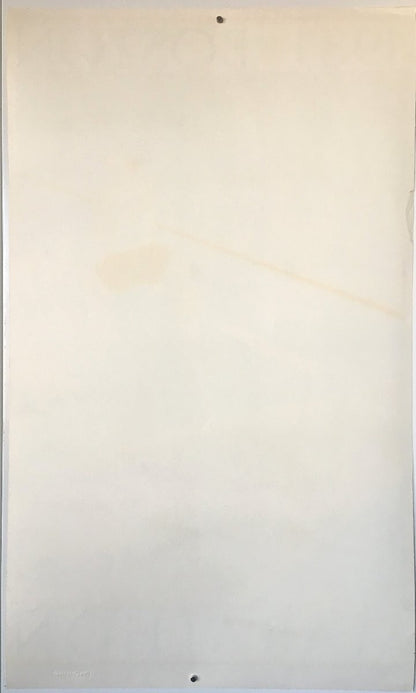 Kn Martin Boston Marathon 1981 Official Poster Silk Screen / Limited 5000 B.A.A.