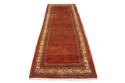 Semi-Antique Oriental Runner Rug Tribal Allover
