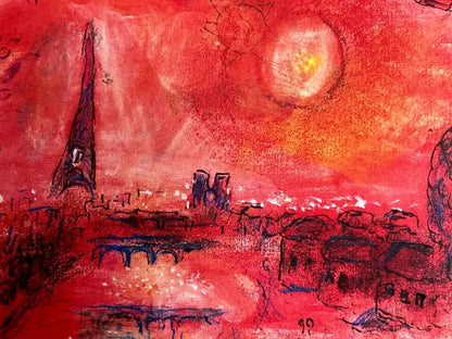 Marc Chagall Lithograph Coa Original Signed Numbered In Pencil Collection