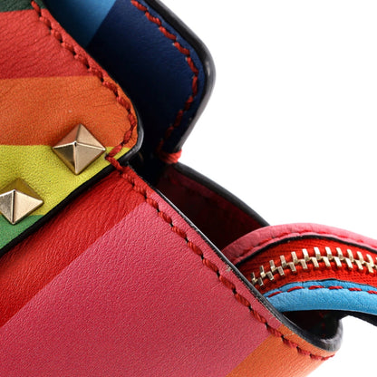 Valentino Garavani 1973 Rockstud Tote Rigid Leather Mini