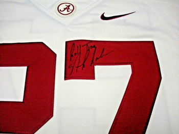 Nick Saban Alabama Crimson Tide,Hof W/Coa Signed