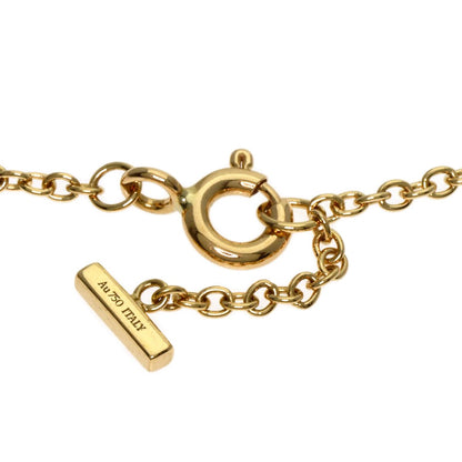 Tiffany & Co. K18 Yellow Gold T Smile Mini Diamond Bracelet