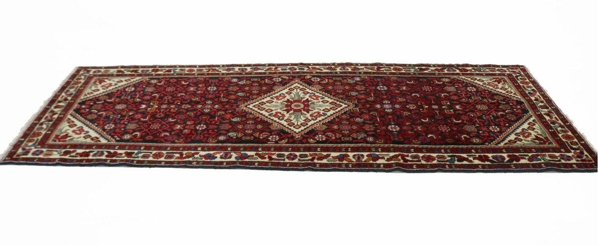 4X10 Handmade Vintage Tribal Oriental Wool Runner Rug Wide Hallway Kitchen