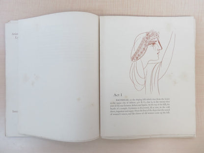 Aristophanes, Gilbert Seldes, Pablo Picasso Lysistrata 1934 Signed Picasso