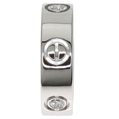 Cartier   Ring Love Ring Half Diamond #48 K18