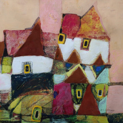 Alicja S?Abo?-Urbaniak (Poland) Original Acrylic