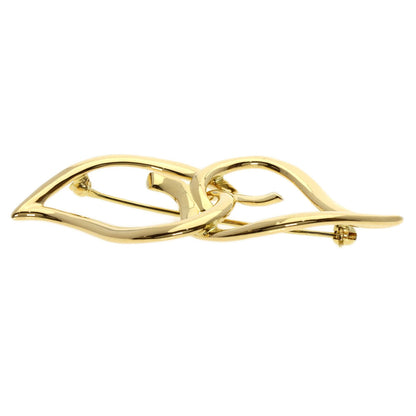 Tiffany&Co.   Brooch Double Leaf K18 Yellow Gold