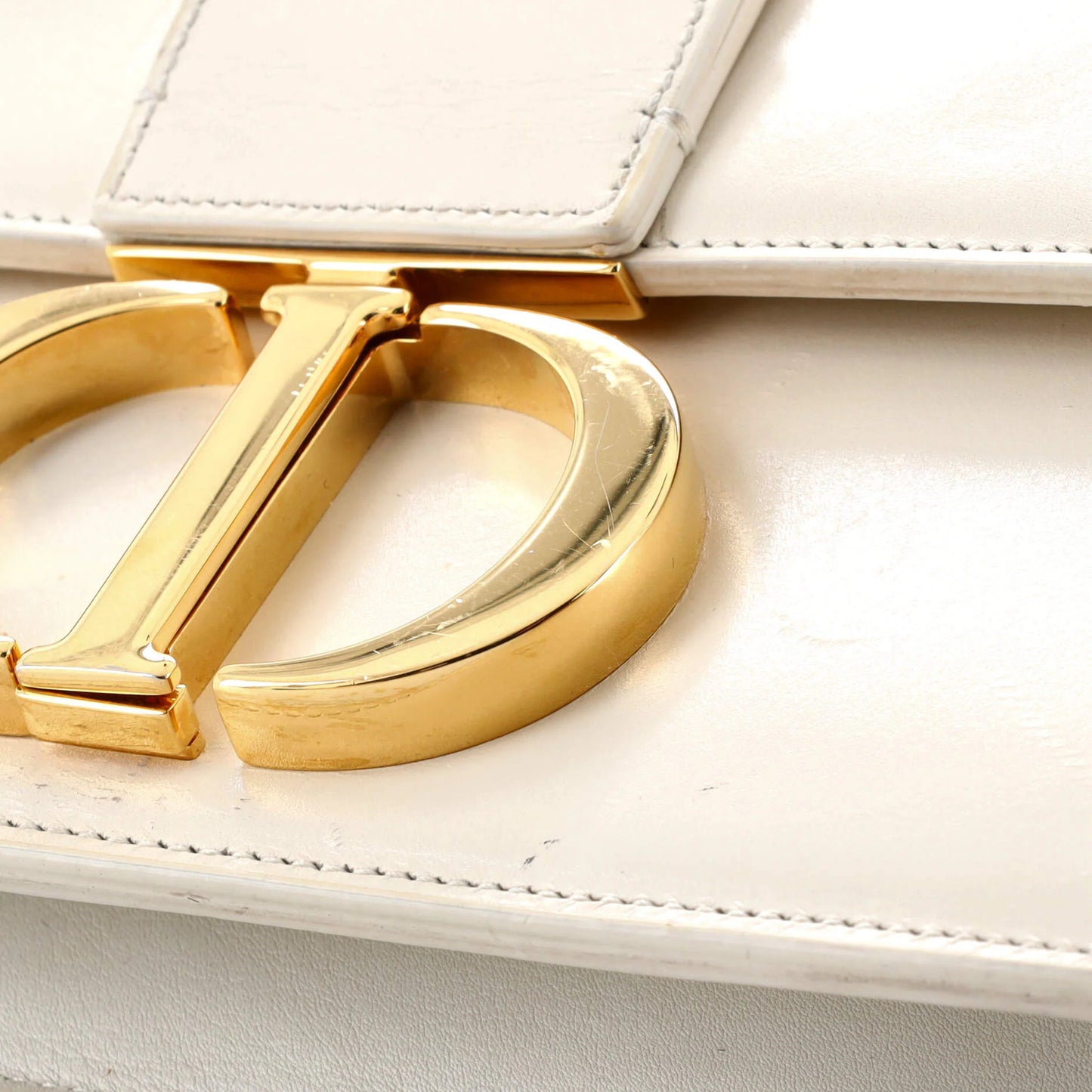 Christian Dior 30 Montaigne Flap Bag Leather