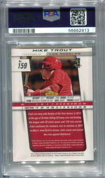 Mike Trout 2013 Panini Prizm #159 Psa Gem Mt 10 Card