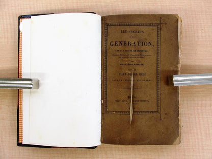 J Morel De Rubempre Les Secrets De La Generation 1835 1St Edition Rare Leather