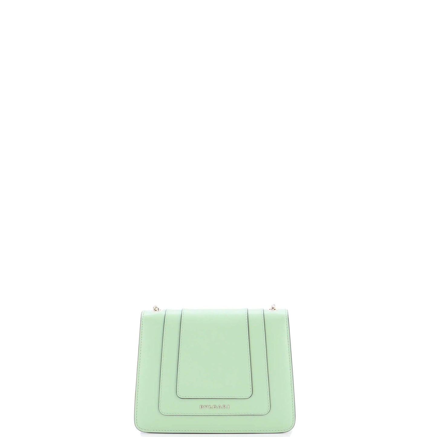 Bvlgari Serpenti Forever Square Shoulder Bag Leather Small