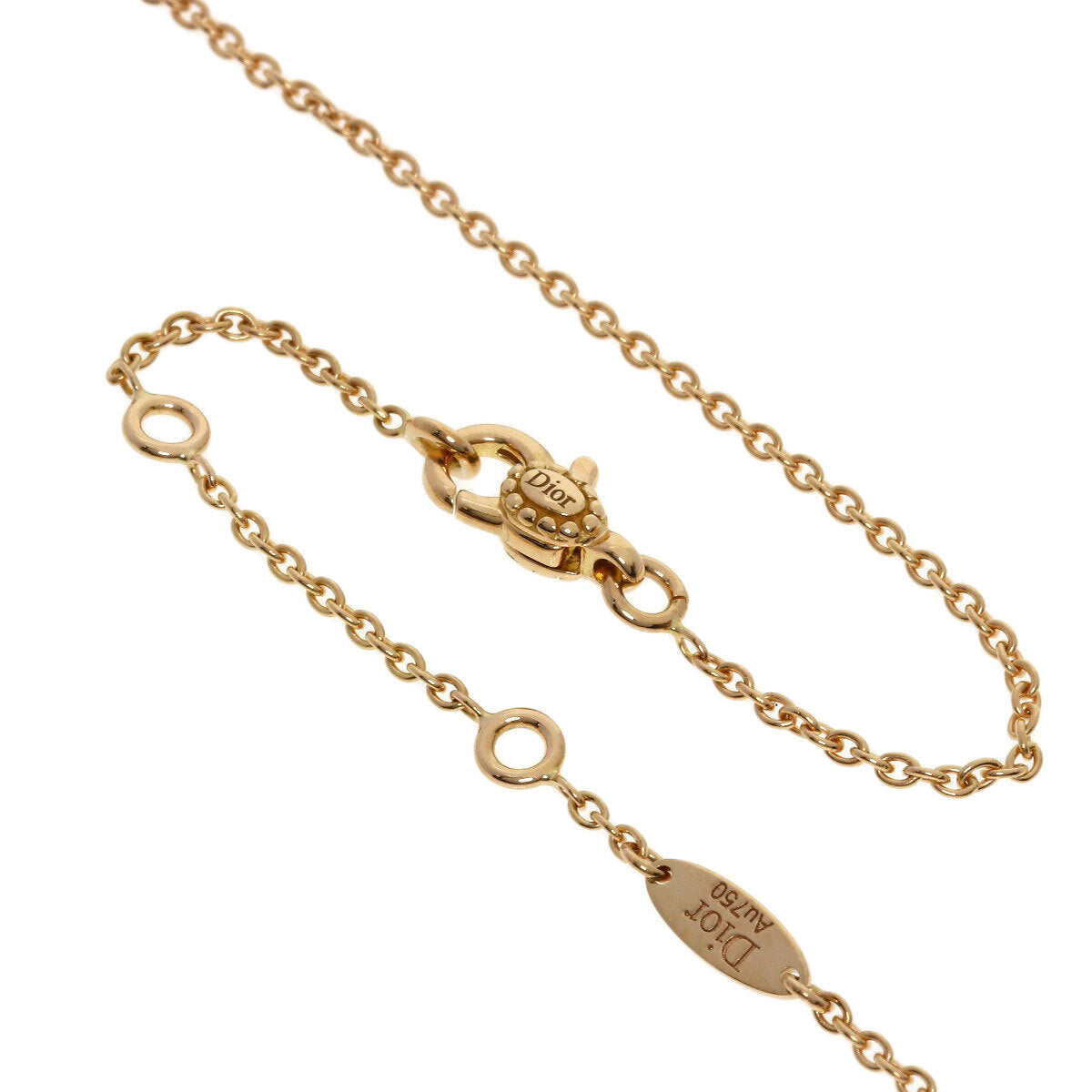 Dior   Necklace Rose Devan Pink Opal Diamond K18