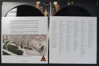 Def Leppard Joe Elliott/Phil Collen Dual-Signed Album "Hysteria" Jsa 200728