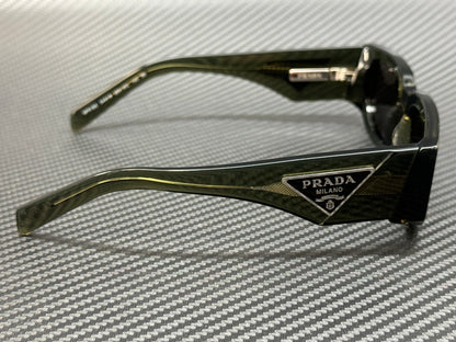 PRADA PR 09ZS 25A40L Military Green Grey Men's 54 mm Sunglasses