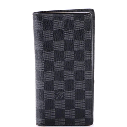 Louis Vuitton Brazza Wallet Damier Graphite