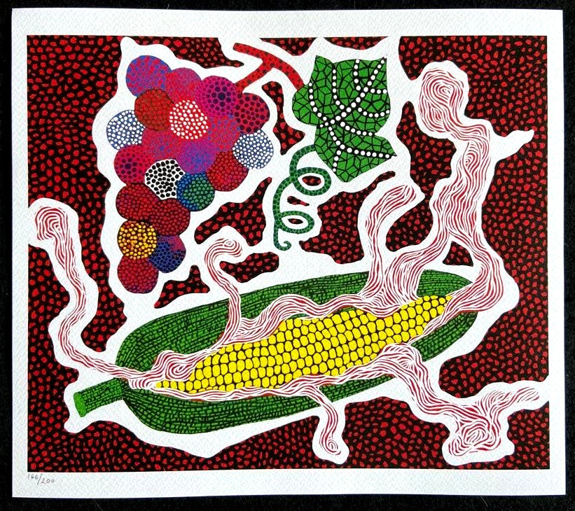 Yayoi Kusama Lithograph Mori Art Museum Coa Numbered Limited Edition