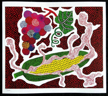 Yayoi Kusama Lithograph Mori Art Museum Coa Numbered Limited Edition