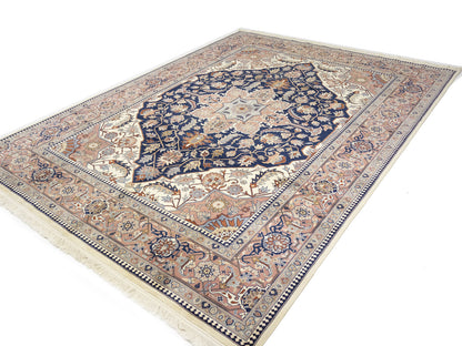 Hand-Knotted Vintage Serapi Oriental Rug 9X12 Ft