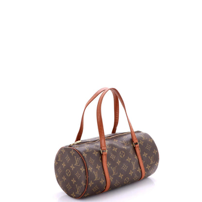 Louis Vuitton Papillon Handbag Monogram Canvas 30