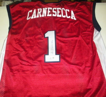 Lou Carnesecca Stjohns Beckett/Coa Signed