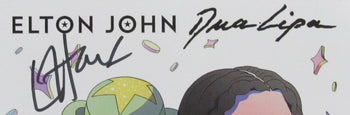 Elton John Autographed Cd Insert 