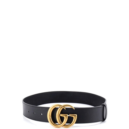 Gucci Gg Marmont Belt Leather Wide