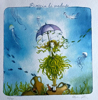 Alessandra Roberti Lithograph Mixed Technique