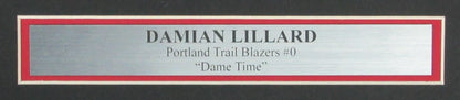 Damian Lillard Trail Blazers Signed/Auto 16X20