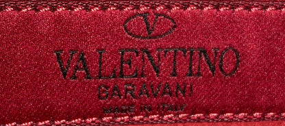 Valentino Garavani Rockstud Spike Flap Bag Embellished Quilted Leather Medium