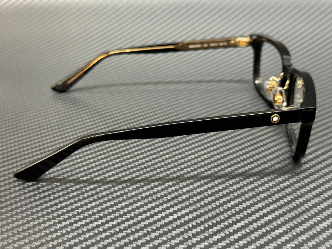 MONT BLANC MB0379OJ 001 Black Men's 53 mm Medium Eyeglasses