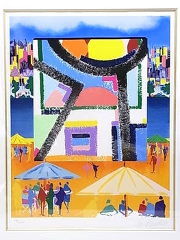 Leo Posillico -Party-O-Party Original Serigraph