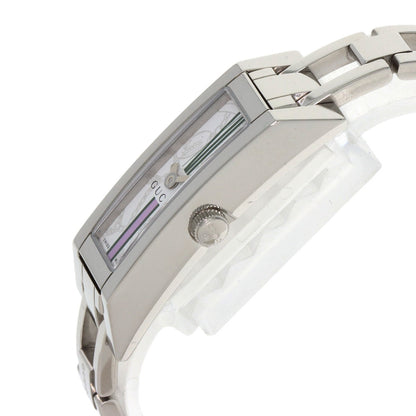Gucci Square Face Watches 110 Stainless Steel/Stainless Steel