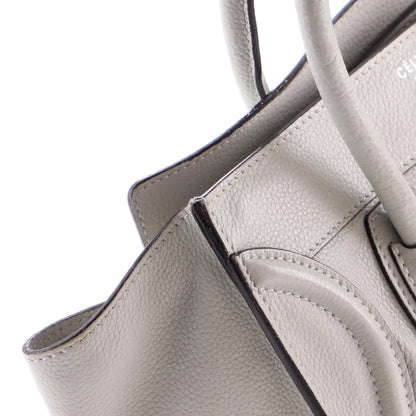 Celine Luggage Bag Grainy Leather Micro