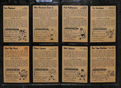 1954-55 Parkhurst Wrestling Complete Set (75)
