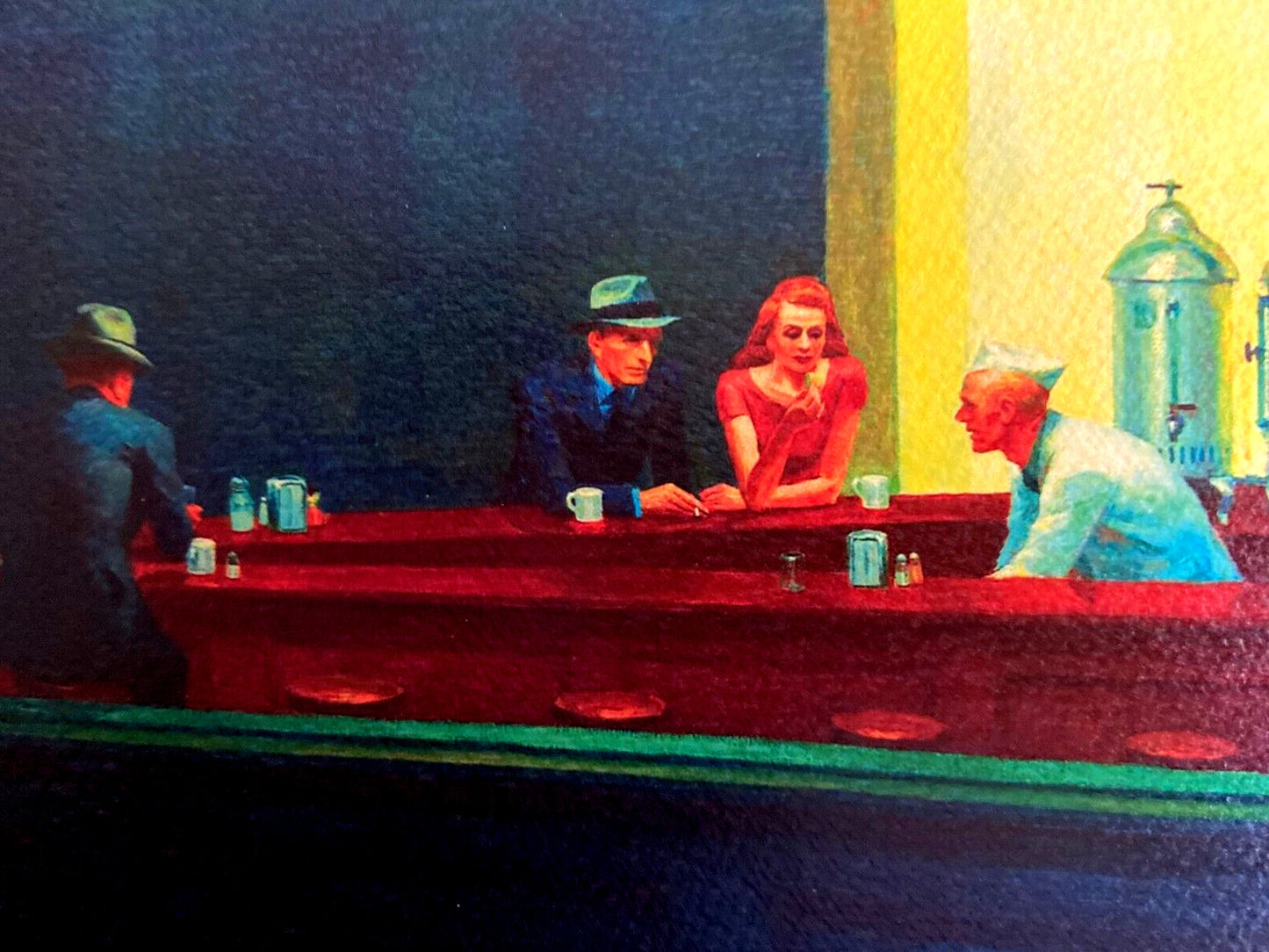 Edward Hopper Lithograph Coa Signed Certificate