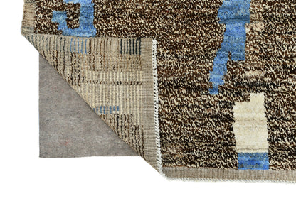 Contemporary Brown Abstract Style Moroccan Style